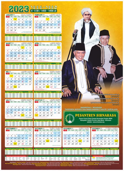 Kalender Pesantren Sirnarasa