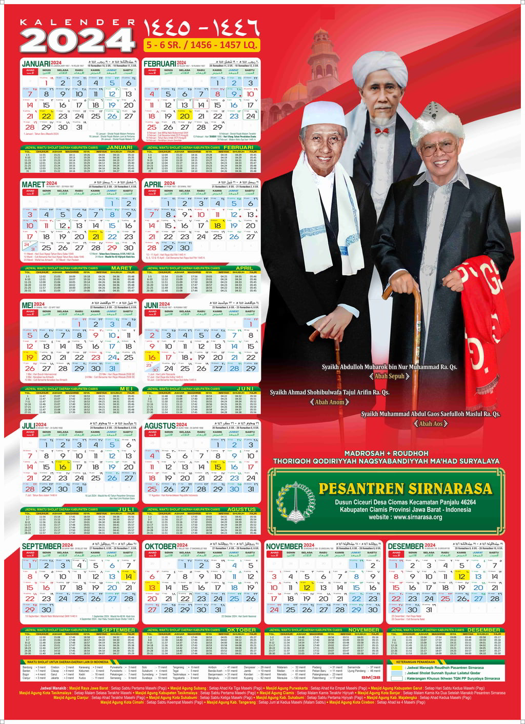 Kalender Pesantren Sirnarasa